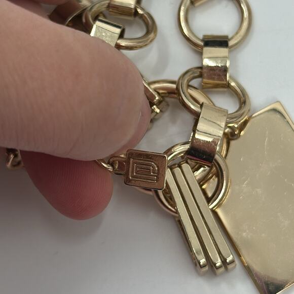 Dannijo Elisa Gold Plated Pendant Necklace - Picture 3 of 4